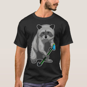 Camiseta Taco de Hóquei de Racoon