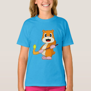 Camiseta Taco de hóquei em campo de Hamster