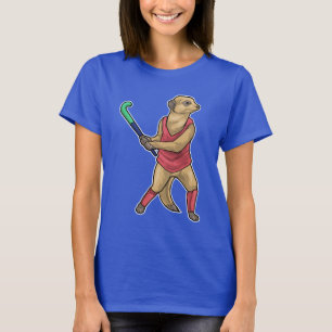 Camiseta Taco de hóquei em campo Meerkat