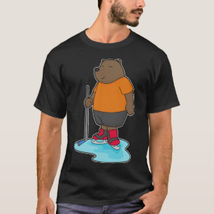 Camiseta Taco de hóquei no gelo