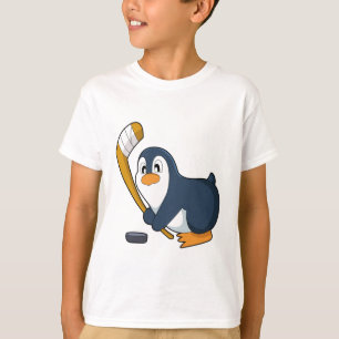 Camiseta Taco de hóquei no gelo do Pinguim