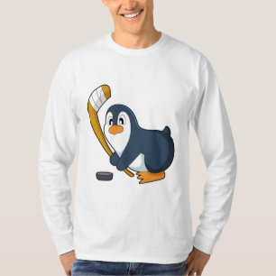 Camiseta Taco de hóquei no gelo do Pinguim
