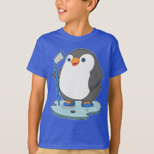 Camiseta Taco de hóquei no gelo do Pinguim