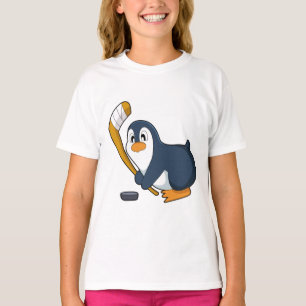 Camiseta Taco de hóquei no gelo do Pinguim