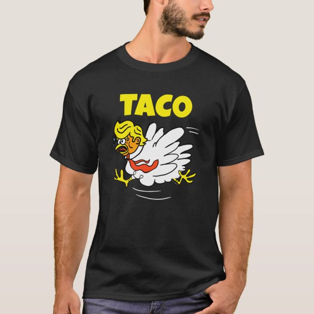 Camiseta Taco de Taco Sempre Desaparece (Frente)