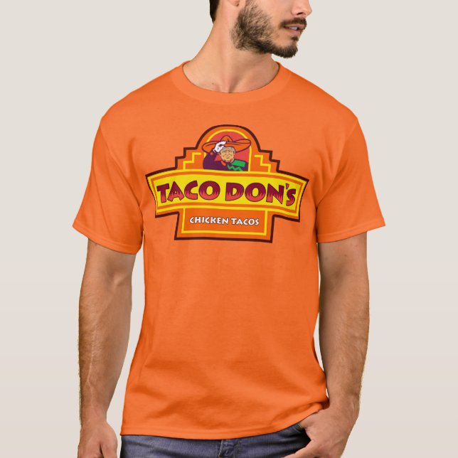 Camiseta Taco de Taco Sempre Fala Tacos Fora Galinha (Frente)