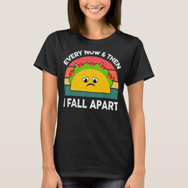 Camiseta Taco De Vez Em Quando Eu Caio Na Comida Mexicana (Frente)