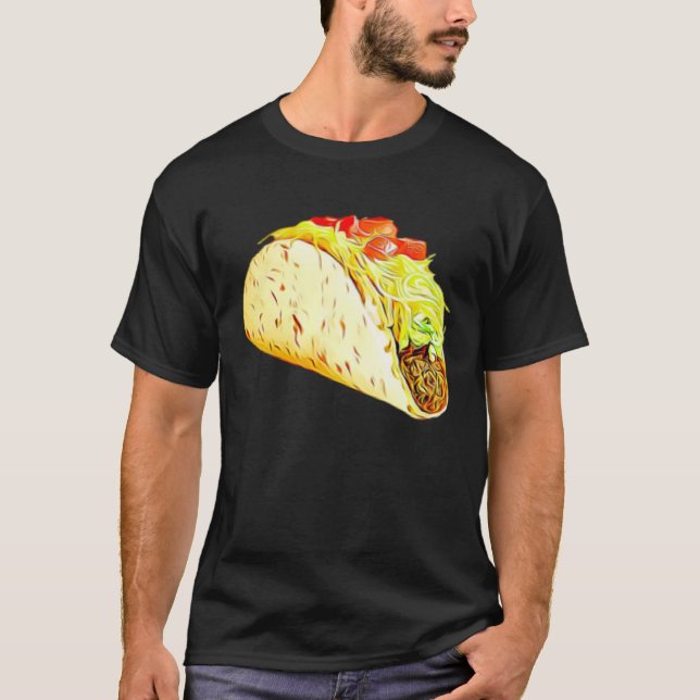 Camiseta Taco Dear Person Behind Me Better Place 2 Sided (Frente)