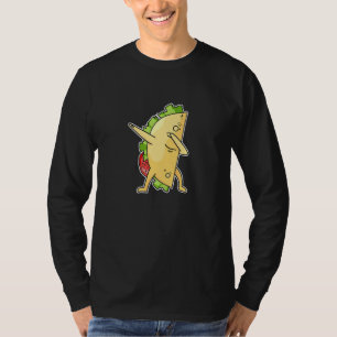 Camiseta Taco Design Para Uma Comida Mexicana