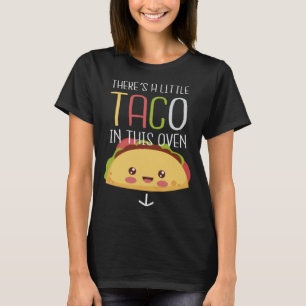 Camiseta Taco em Oven Baby Revela Esposa Grávida Mexicana