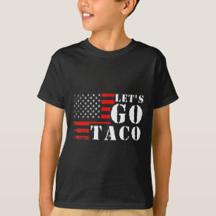 Camiseta Taco Engraçado Vamos Go Taco