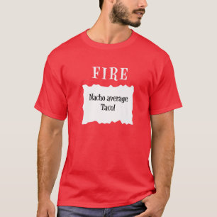 Camiseta Taco Fire Molce Packet Halloween Figurume Nacho Av