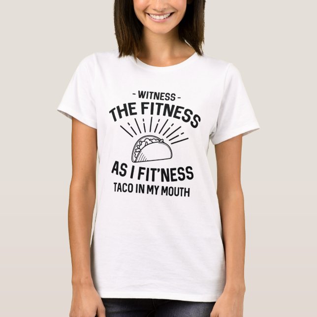 Camiseta Taco Fitness (Frente)