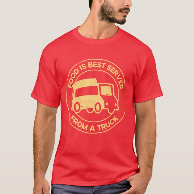 Camiseta Taco Foodruck Foodruck retro (Frente)