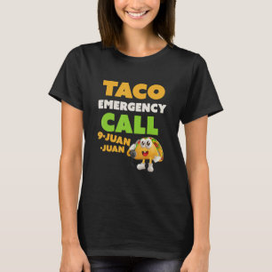 Camiseta Taco Funny Quote Chamada 9 Juan Funny Cinco De M