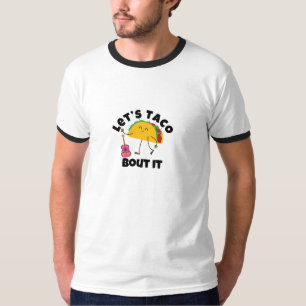 Camiseta "Taco Guitar T-Shirt - Engraçado Teto Comida Mexic
