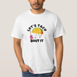 Camiseta "Taco Guitar T-Shirt - Engraçado Teto Comida Mexic