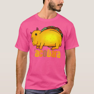 Camiseta Taco Lover Comida Mexicana Capybara Tacobara
