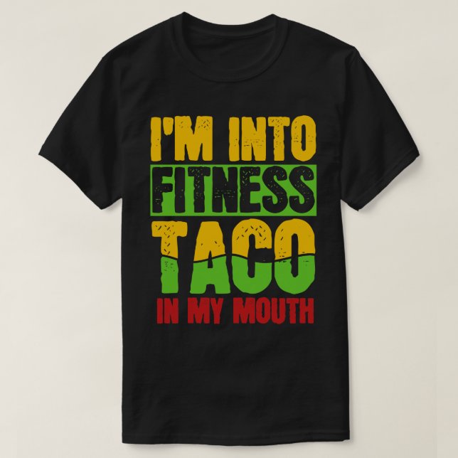 Camiseta Taco Malhação Gym Workout (Frente do Design)