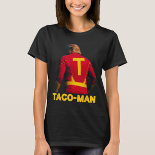 Camiseta Taco-man engraçado anti-trump Halloween fantasia p