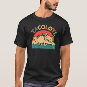 Camiseta Taco Men Axolotl Mulheres Cuecas Axolotl Mexicano