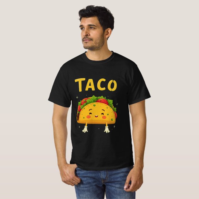 Camiseta Taco Mens T-Shirt (Frente Completa)