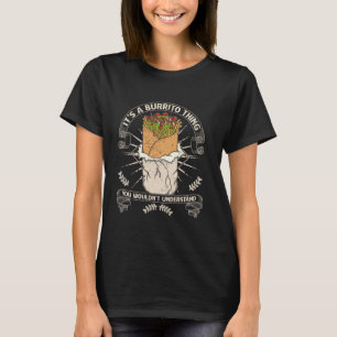 Camiseta Taco Mexicano comendo burrito comida cozinha souve