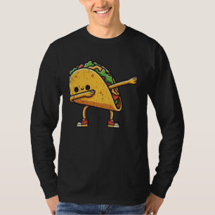 Camiseta Taco Mexicano Dab Cinco De Mayo Festa Comida Homen