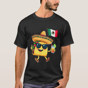 Camiseta Taco México Bandeira Cinco De Mayo Independência M