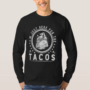 Camiseta Taco nacho Espanhol México especialidade culinária