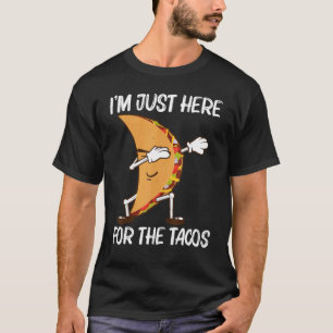 Camiseta Taco Para Homens, Comida Mexicana