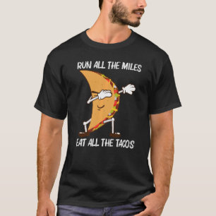 Camiseta Taco Para Homens, Comida Mexicana