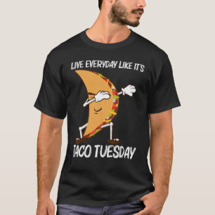 Camiseta Taco Para Homens, Comida Mexicana