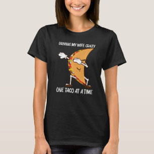 Camiseta Taco para Homens Pai da Comida Mexicana