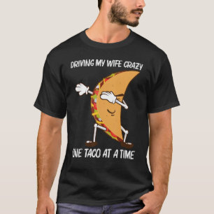 Camiseta Taco para Homens Pai da Comida Mexicana