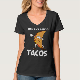 Camiseta Taco Para Meninos Crianças Comida Da Rua Mexicana