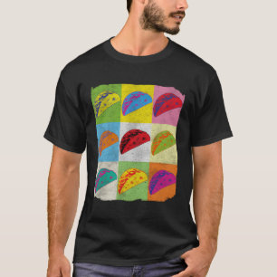 Camiseta Taco Pop Taco Foodie Comida mexicana Taco