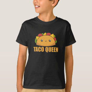 Camiseta Taco Queen Cinco De Mayo Tacos Comida Encantada