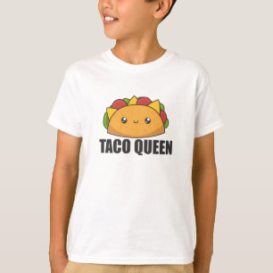 Camiseta Taco Queen Cinco De Mayo Tacos Comida Encantada