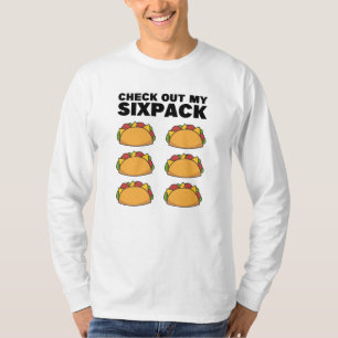 Camiseta Taco Six Pack Divertimento à Malhação mexicana