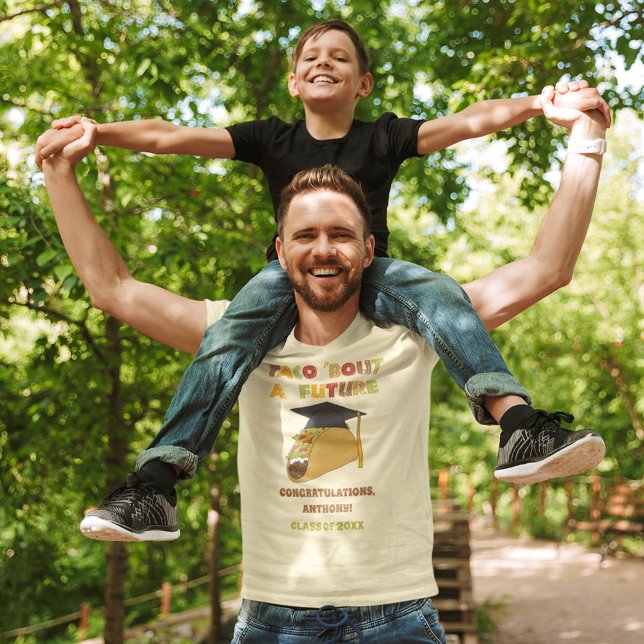 Camiseta Taco sobre a futura graduação personalizada (Criador carregado)