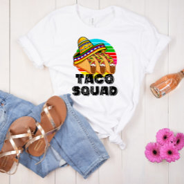 Camiseta Taco Squad, Cinco de Mayo
