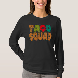 Camiseta Taco Squad Comida Mexicana Taco Crew Cinco De Mayo