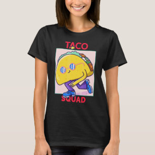 Camiseta Taco Squad Dancing Taco Cinco De Mayo Comida mexic