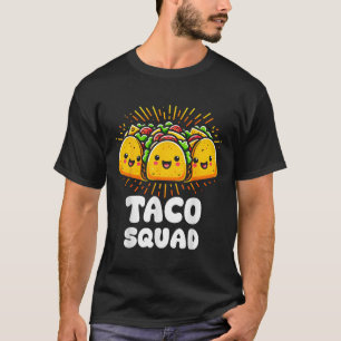 Camiseta Taco Squad Funny Fiesta Group Comida mexicana