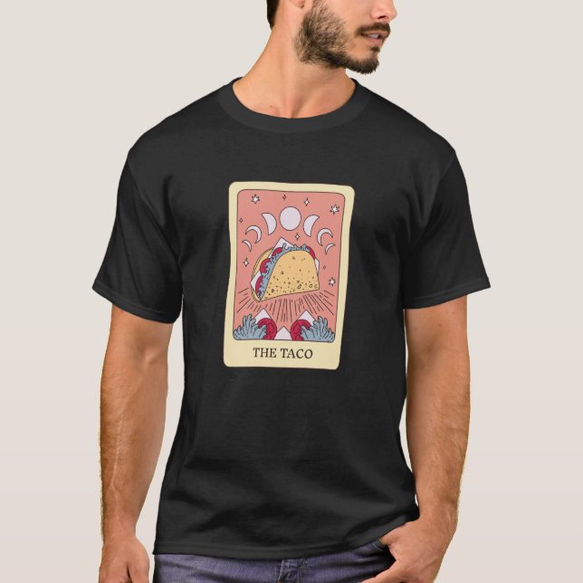 Camiseta Taco Tarot Taco Fanático (Frente)