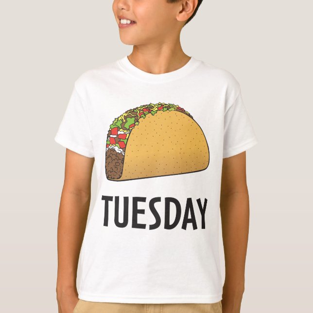 Camiseta Taco terça-feira (Frente)