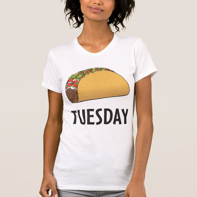 Camiseta Taco terça-feira (Frente)