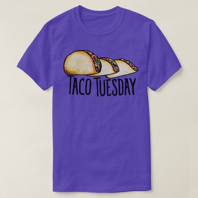 Camiseta Taco Terça-feira1 (Frente do Design)