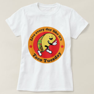 Camiseta Taco terça-feira cada dia